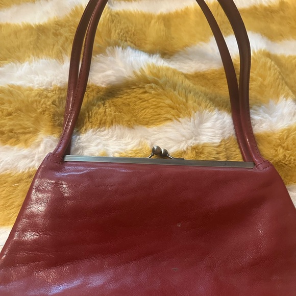 HOBO Handbags - Elegant Red Leather Handbag. Used condition